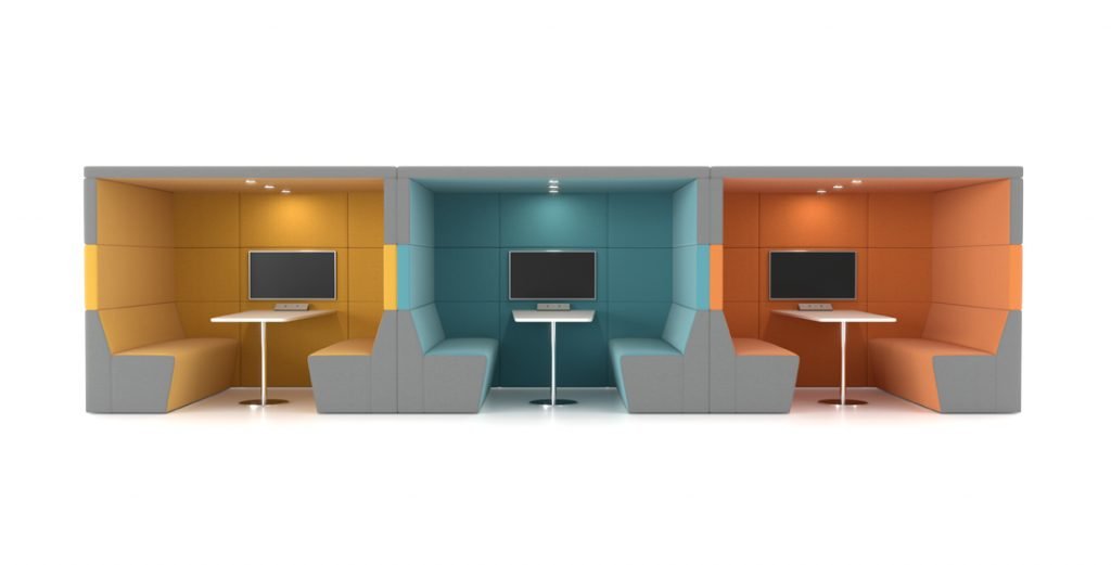 Citrus Seating - Shelton Workspace Booths Office