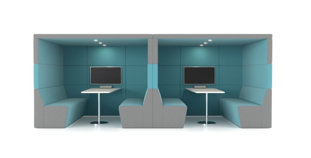 Citrus Seating - Shelton Office Booths