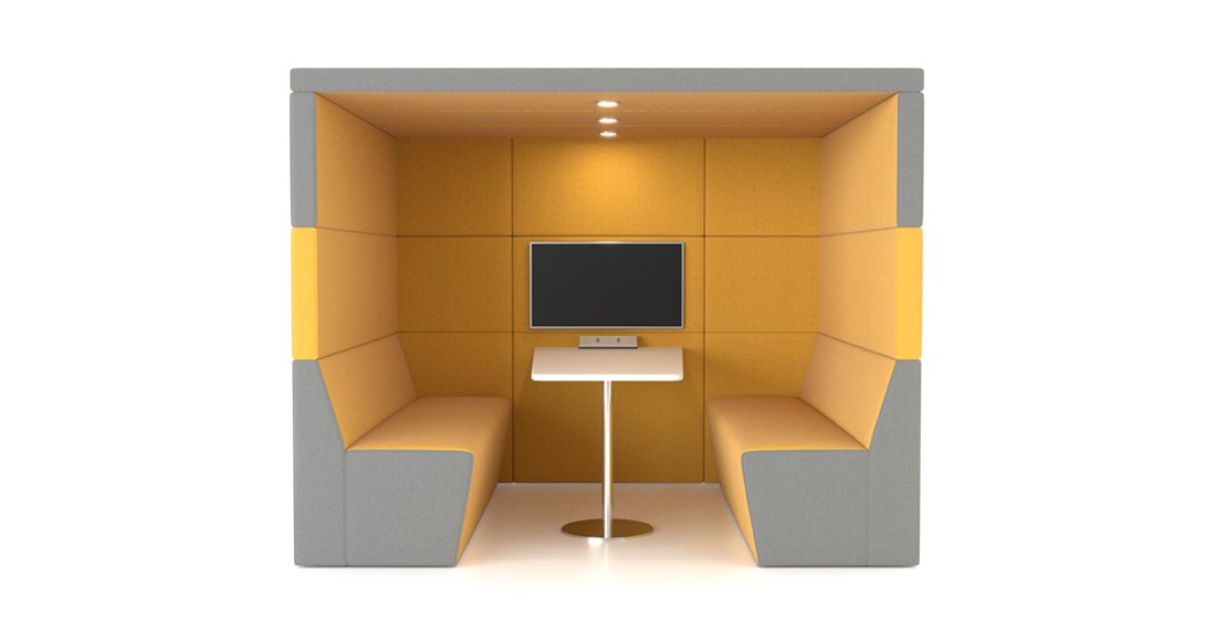 Citrus Seating Office Booth