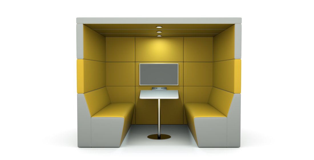 Shelton Office Booth - Citrus Seating