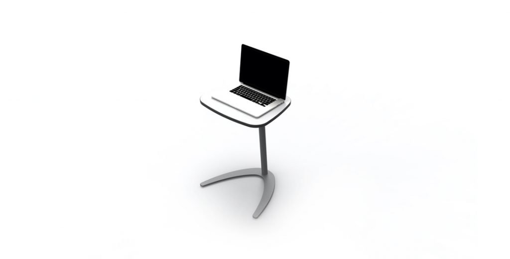 Citrus Seating Eileen Laptop Stand Individual Office Work Station