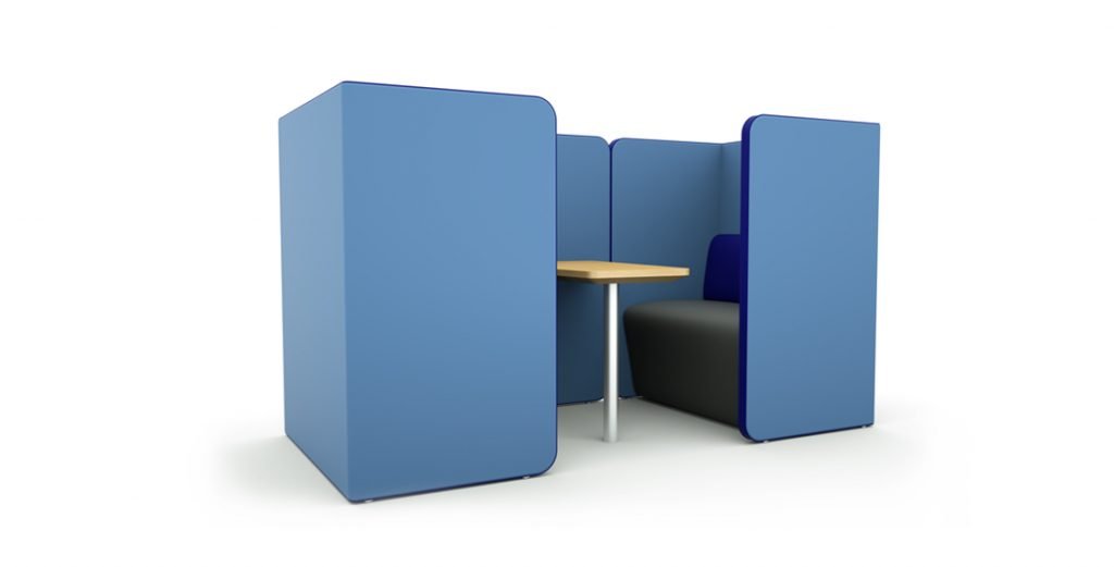 Citrus Seating Peter 2 Person Office Pod Work Space Booth