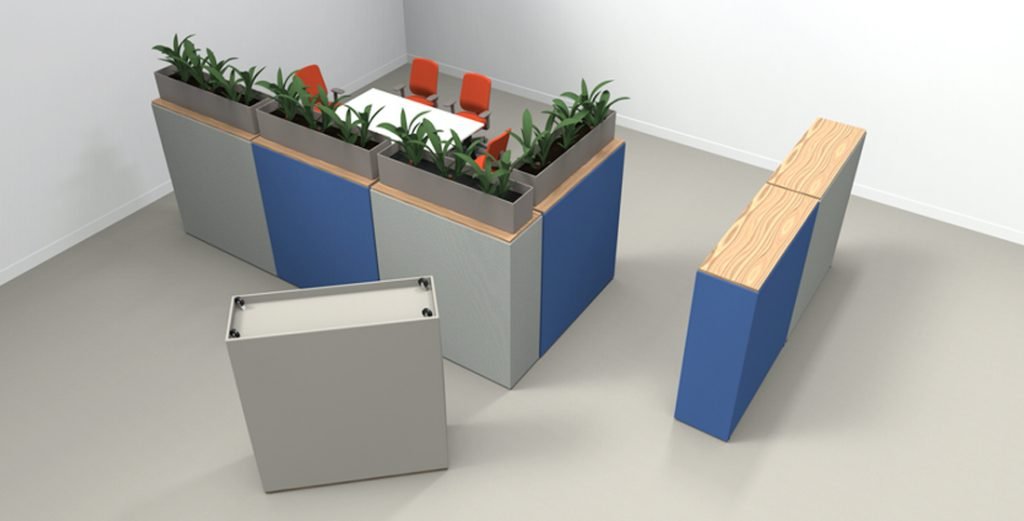 Citrus Seating Wallace Modular Wall System Office Screens