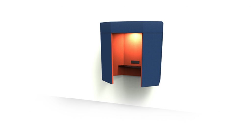 Citrus Seating Private Phonebooth Office Privacy Solutions Booths and Pods