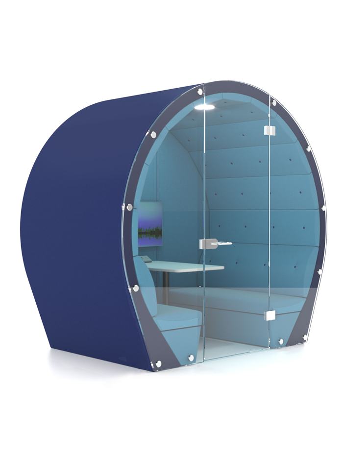 Citrus Seating Office pod with glass doors