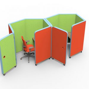 Citrus Seating Pearl Office Booths Private Workspace Enclosures