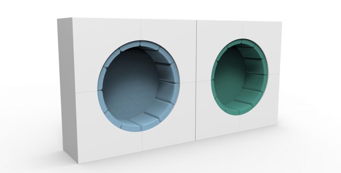 Hole in the Wall Seating Pod