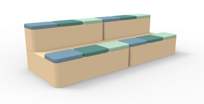 Stephany School Bench Seating
